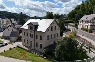 Haus kaufen in Am Auenberg, 09235 Burkhardtsdorf, Tolles, villenartiges Wohn- und Geschäftshaus (hochwertig teilsaniert) in Burkhardtsdorf b. Chemnitz