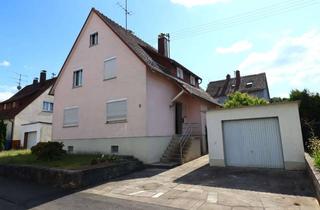 Einfamilienhaus kaufen in 97922 Lauda-Königshofen, Freistehendes Einfamilienhaus mit schönem Garten direkt in Lauda