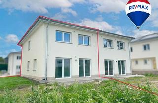Haus mieten in 39116 Ottersleben, Modernes Wohnen: Neubau-Doppelhaushälfte mit großzügiger Raumaufteilung in Ottersleben