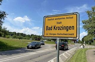 Grundstück zu kaufen in 79189 Bad Krozingen, Attraktives Baugrundstück im Kurgarten – teilbar & zentral
