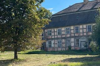 Haus kaufen in 17337 Uckerland, Uckerland - Historische Gutsanlage 1740 ? 3 ha ? Oldtimer-Werkstatt ? Barock-