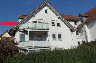 Wohnung kaufen in 97475 Zeil, Herrlicher Weitblick inklusive... 3 Zimmer-Wohnung mit Südbalkon, Dachterrasse, Galerie, Wohnfl. 86