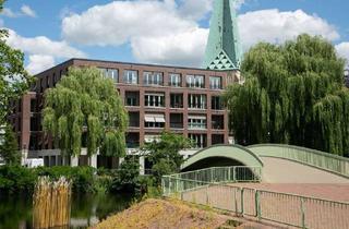 Wohnung mieten in Brückenstraße 4-6, 46399 Bocholt, Luxuriös möblierte 2,5-Zimmer-Wohnung mit Dachterrasse, Loggia und Kamin im Herzen von Bocholt