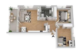 Wohnung mieten in 94107 Untergriesbach, Erstbezug: Moderne 3-Zimmer-Wohnung mit Einbauküche und Stellplatz in Untergriesbach
