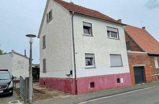 Haus kaufen in 63505 Langenselbold, Hallo Handwerker und Häuslebauer* Für Sie *renovierungsbedürftiges Einfamilienwohnhaus mit Garten