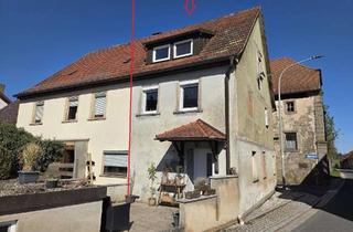 Haus kaufen in 97496 Burgpreppach, *PREISREDUZIERUNG* Komplett modernisierte DHH (80 m² Wfl.) mit pflegeleichtem Grundstück in Burgpr