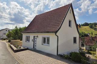 Haus kaufen in 97514 Oberaurach, Gemütliches Wohnen (ca. 110 m² Wfl.) mit pflegeleichtem Grundstück (238 m²) im schönen Steigerwald!