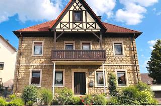 Haus kaufen in 97522 Sand, *RESERVIERT* Sofort beziehbares 2 Fam.-Haus mit Terrasse, Balkon, Doppelgarage und sonnigem Garten