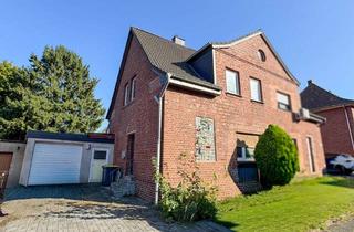 Doppelhaushälfte kaufen in 52134 Herzogenrath, Sanierungsbedürftige Doppelhaushälfte mit Potenzial und schönem Grundstück zu verkaufen!
