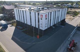 Gewerbeimmobilie mieten in Am Feuerwehrhaus, 76689 Karlsdorf-Neuthard, Moderne Hallen- Gewerbefläche in exponiertem Gebäude