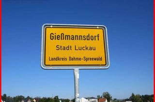 Grundstück zu kaufen in 15926 Luckau, Begrünt ist es schon! Schönes Baugrundstück zu verkaufen