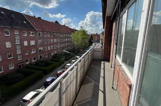 Immobilie mieten in 20535 Hamm-Nord, Alles da, außer Ihr Koffer! Komplett möblierte Wohnung mit Balkon!