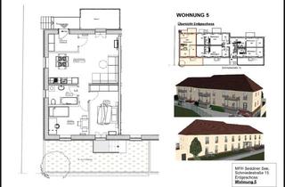 Wohnung mieten in Schmiedestraße 15, 14554 Seddiner See, Erstbezug mit EBK, Vorgarten und Balkon