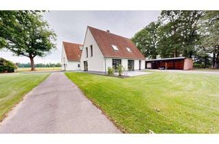 Einfamilienhaus kaufen in 32369 Rahden, ***Kernsaniertes Einfamilienhaus - Resthof in Alleinlage mit Halle u. Scheune + Weide optional***