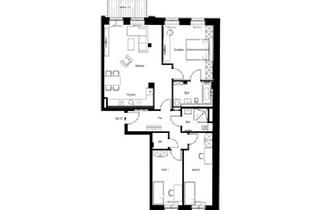 Lofts mieten in 04435 Schkeuditz, Wohnung im Loftstil am Wasser | Großer Balkon | Offene Küche | 2 Bäder| Abstellraum | Stellplatz