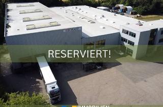 Gewerbeimmobilie kaufen in 32689 Kalletal, Produktions- und Lagerhallen mit Verwaltungsgebäude, Trafostation und Bauland!