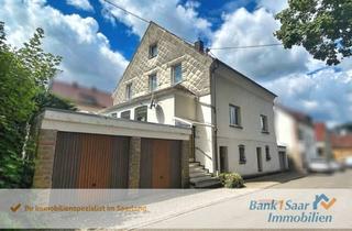 Einfamilienhaus kaufen in 66640 Namborn, Großes freistehendes Wohnhaus mit 8 Zimmern & 3 Garagen in ruhiger Wohnlage von Namborn!