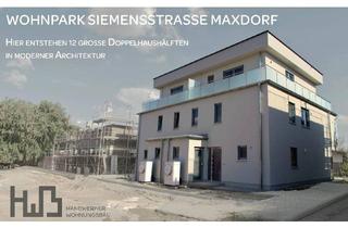 Doppelhaushälfte kaufen in Siemensstraße 2A, 67133 Maxdorf, Maxdorf - Neubau: Moderne Doppelhaushälfte mit anspruchsvoller Architektur!