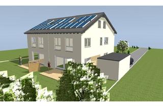Doppelhaushälfte kaufen in 64409 Messel, Messel - DHH als KfW-40 Haus (Hausbreite 9 Meter) mit großem Grundstück in ruhiger Wohnlage