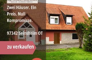 Haus kaufen in 97342 Seinsheim, Seinsheim - Zwei Häuser. Ein Preis. Null Kompromisse.