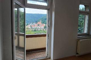 Haus kaufen in 01824 Königstein, Königstein - Schöner Blick auf Elbe & Festung Königstein - 3-Zimmer-Wohnung
