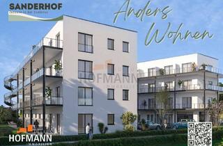 Wohnung kaufen in 97072 Sanderau, Sanderhof - 2 Zimmer Neubauwohnung im 1.OG in der Sanderau!Sanderhof. Würzburg. Anders Wohnen.