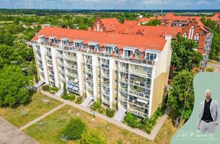 Wohnung kaufen in 39261 Zerbst, Gemütliche 3-Zimmer-Wohnung in ruhiger Lage – frisch sanierter Balkon mit Blick ins Grüne