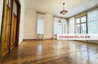 Wohnung kaufen in 14943 Luckenwalde, IMMOBERLIN.DE - Exzellente Altbauwohnung mit Gartenzimmer in familienfreundlicher Lage