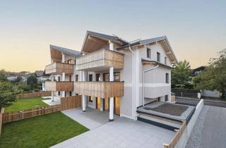 Wohnung kaufen in 83209 Prien, Licht, Komfort und Ruhe - Neubau 3-Zimmer-Wohnung zentral in Prien