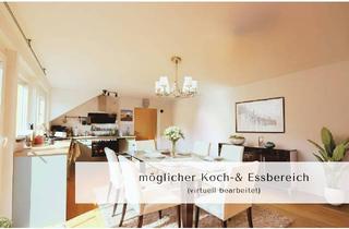 Wohnung kaufen in 79379 Müllheim, 3 Zimmer, Dachgeschoss im Herzen von Müllheim, Eigenheim oder Rendite