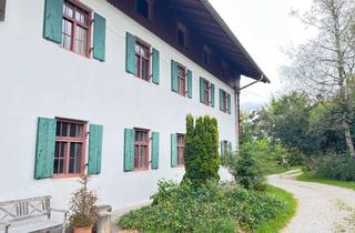 Wohnung mieten in 83623 Dietramszell, Wohnen auf dem Land in netter Nachbarschaft, gemütliche Wohnung im DG mit Balkon u. Gartenanteil