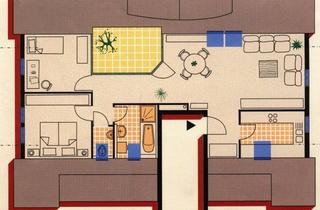 Wohnung mieten in 71088 Holzgerlingen, Helle 3 Zimmer DG-Wohnung mit EBK und Loggia