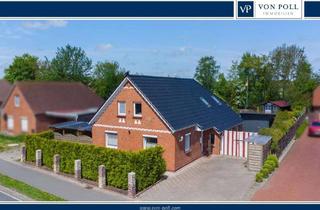 Haus kaufen in 26529 Upgant-Schott, Zentral. Küstennah. Komplett saniert – Ihr Traumhaus an der Nordsee