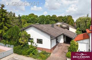 Einfamilienhaus kaufen in Am Bahndamm 2 B, 67269 Grünstadt, Grün & zentral: Freistehendes Einfamilienhaus mit großem Garten und kurzen Fußwegen zum Alltag