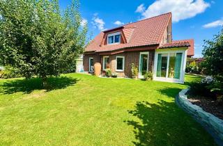 Einfamilienhaus kaufen in 59597 Erwitte, Traumgarten! Freistehendes Einfamilienhaus mit Gartenlounge, Garage und Carport!