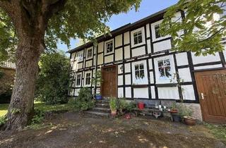 Haus kaufen in 35104 Lichtenfels, Fachwerktraum im Grünen – Top saniertes Anwesen mit Nebengebäuden und gr. Garten unweit des Edersees