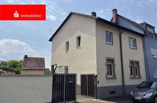 Doppelhaushälfte kaufen in 64673 Zwingenberg, Handwerker aufgepasst - Doppelhaushälfte mit schönem Garten und viel Potenzial