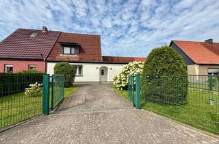 Doppelhaushälfte kaufen in 16767 Leegebruch, Doppelhaushälfte mit Grundstück und Nebengelass zu verkaufen!