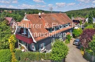 Haus kaufen in 75394 Oberreichenbach, Lebenstraum Schwarzwaldhaus – modernisiert, mit Gartenparadies & Baupotenzial