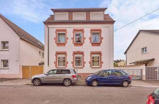 Haus kaufen in 68309 Mannheim, Mannheim - Solides 3-Familienhaus - freistehend, gepflegt, teilweise vermietet, mit Entwicklungsmöglichkeiten