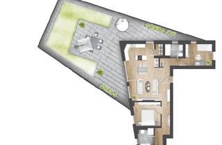 Penthouse mieten in 74074 Heilbronn, HN-OST - Exklusive 4-Zimmer-Penthousewohnung (E12)