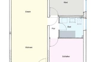 Penthouse mieten in Middenkamp 49, 49082 Sutthausen, Sanierte 4-Zimmer-Penthouse-Wohnung mit Balkon, Tiefgaragenstellplatz und Keller in Osnabrück