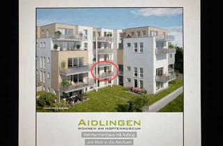 Wohnung mieten in Böblinger Strasse 20, 71134 Aidlingen, Stilvolle 2-Zimmer Wohnung (Neubau 2021) mit Top-Einbauküche