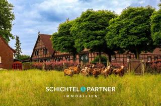 Haus kaufen in 49777 Groß Berßen, Groß Berßen | Einzigartiges Landanwesen mit Springbrunnen & Youtube-Video