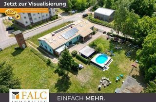 Haus kaufen in 17219 Ankershagen, Top moderne Solar+Wärmepumpen Energieversorgung+Pool & FeWo