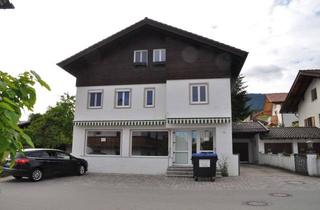 Gewerbeimmobilie mieten in Hochriesstraße 27, 83122 Samerberg, Geschäftsräume mit großzügiger Schaufensterfront in Grainbach
