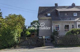 Einfamilienhaus kaufen in 08239 Bergen, Einfamilienhaus (Doppelhaushälfte) und Garagengebäude auf Grundstück