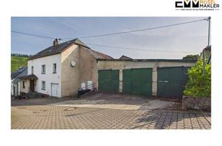 Einfamilienhaus kaufen in 54472 Brauneberg, Wohnhaus mit großer Halle