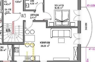 Wohnung mieten in 86919 Utting, 3-Zimmer-Maisonette-Wohnung mit Balkon in Utting am Ammersee