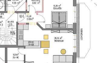 Wohnung mieten in 86919 Utting, Kernsanierte 2-Raum-Souterrain-Wohnung in Utting am Ammersee